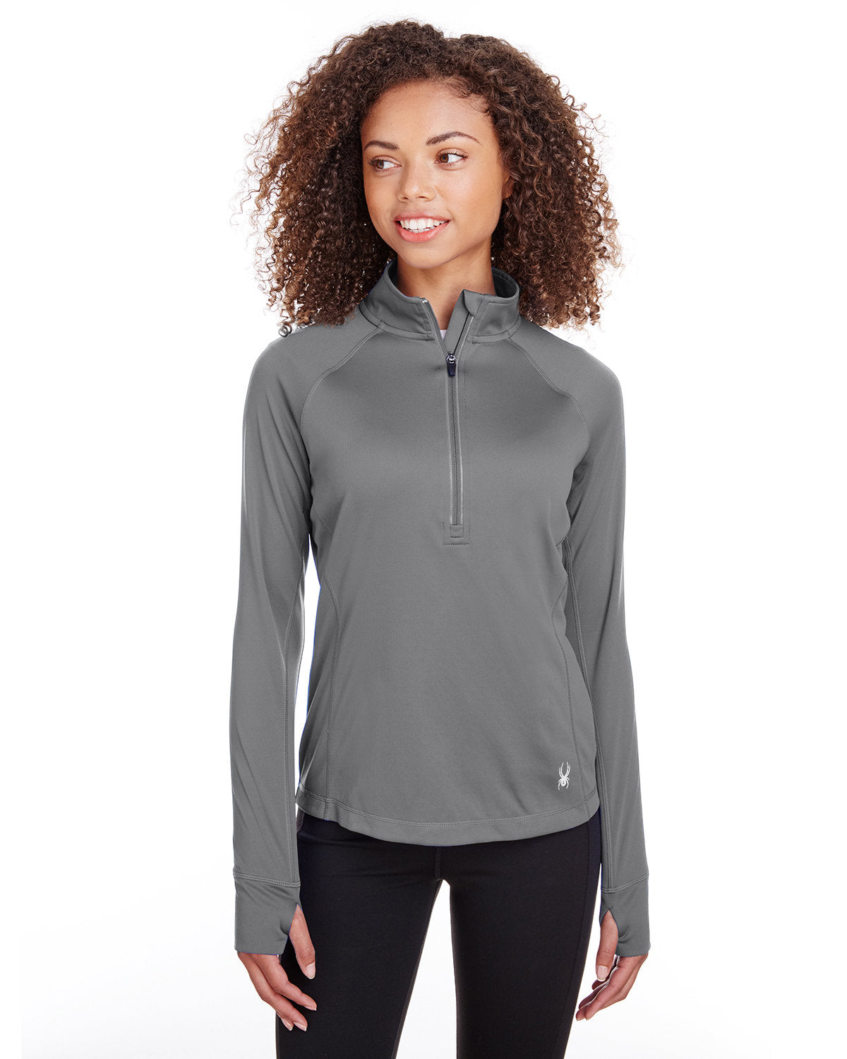  Spyder Ladies Freestyle Half-Zip Pullover-Ladies Layering-Spyder-Polar-S-Thread Logic