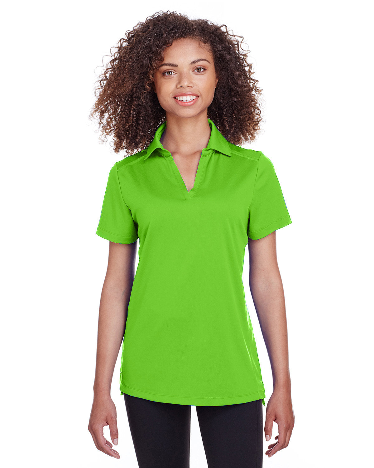  Spyder Ladies Freestyle Polo-Ladies Polos-Spyder-Lime-S-Thread Logic