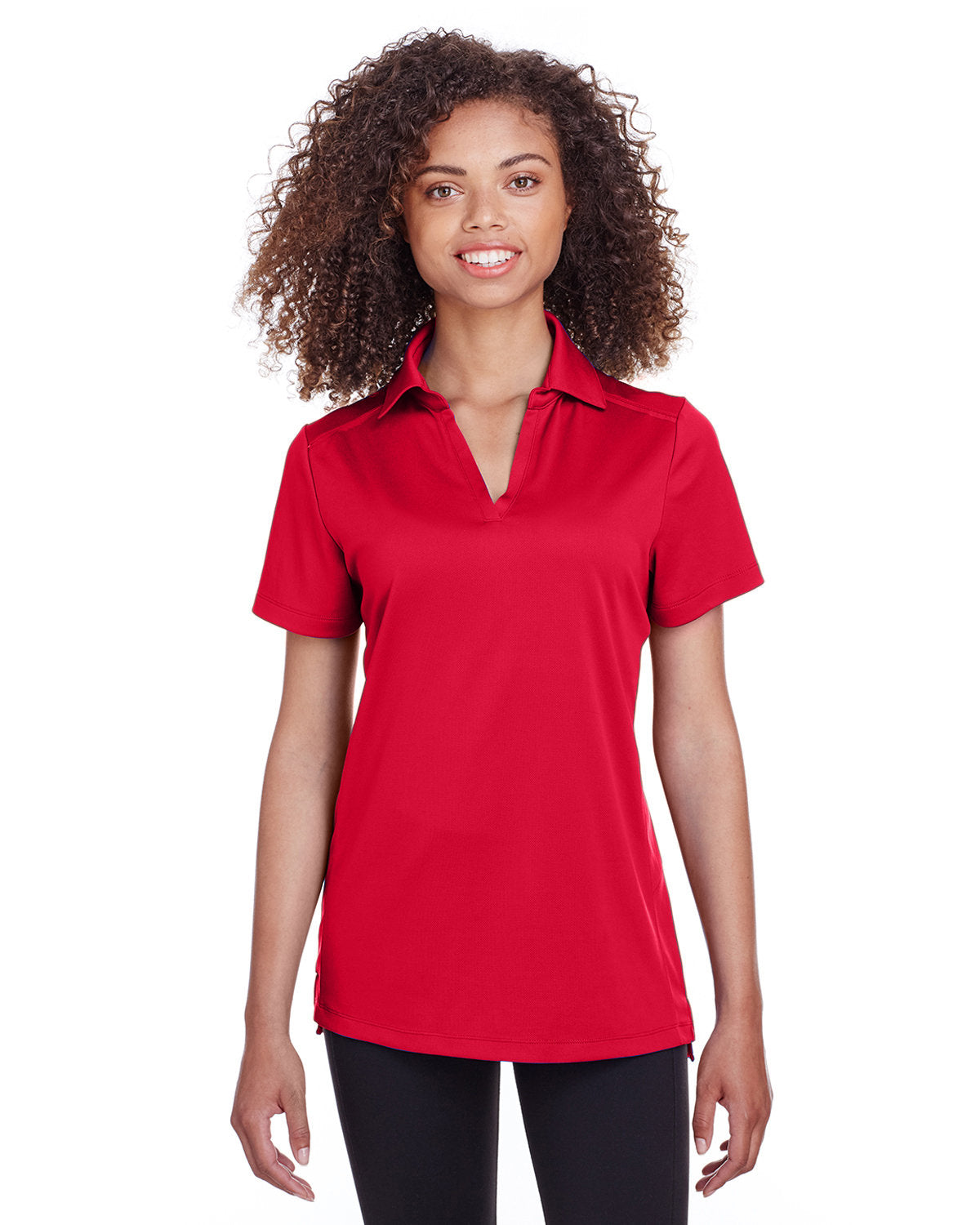  Spyder Ladies Freestyle Polo-Ladies Polos-Spyder-Red-S-Thread Logic