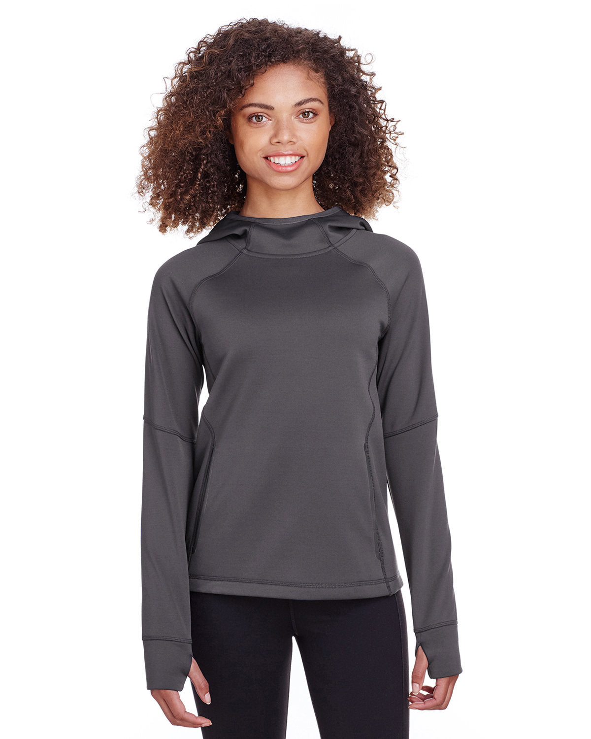  Spyder Ladies Hayer Hooded Sweatshirt-Ladies Layering-Spyder-Polar-S-Thread Logic