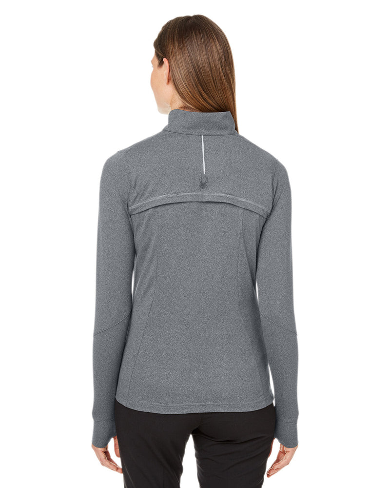 no-logo Spyder Ladies Spyre Quarter-Zip-Ladies Layering-Spyder-Thread Logic