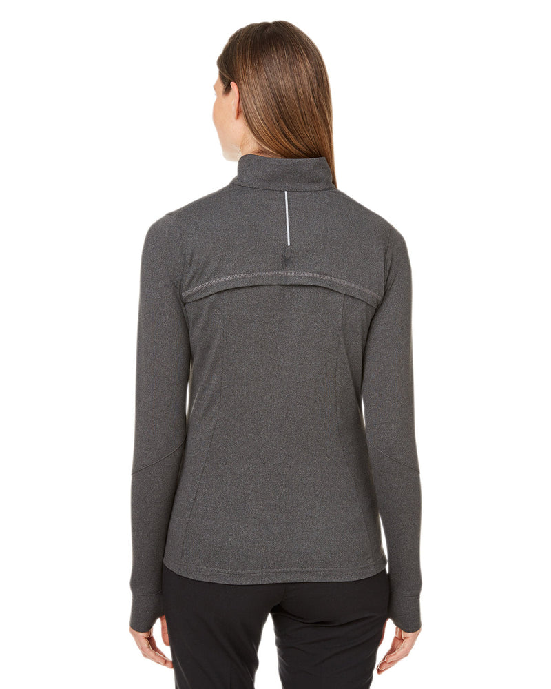 no-logo Spyder Ladies Spyre Quarter-Zip-Ladies Layering-Spyder-Thread Logic