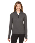  Spyder Ladies Spyre Quarter-Zip-Ladies Layering-Spyder-Black Frost-XS-Thread Logic