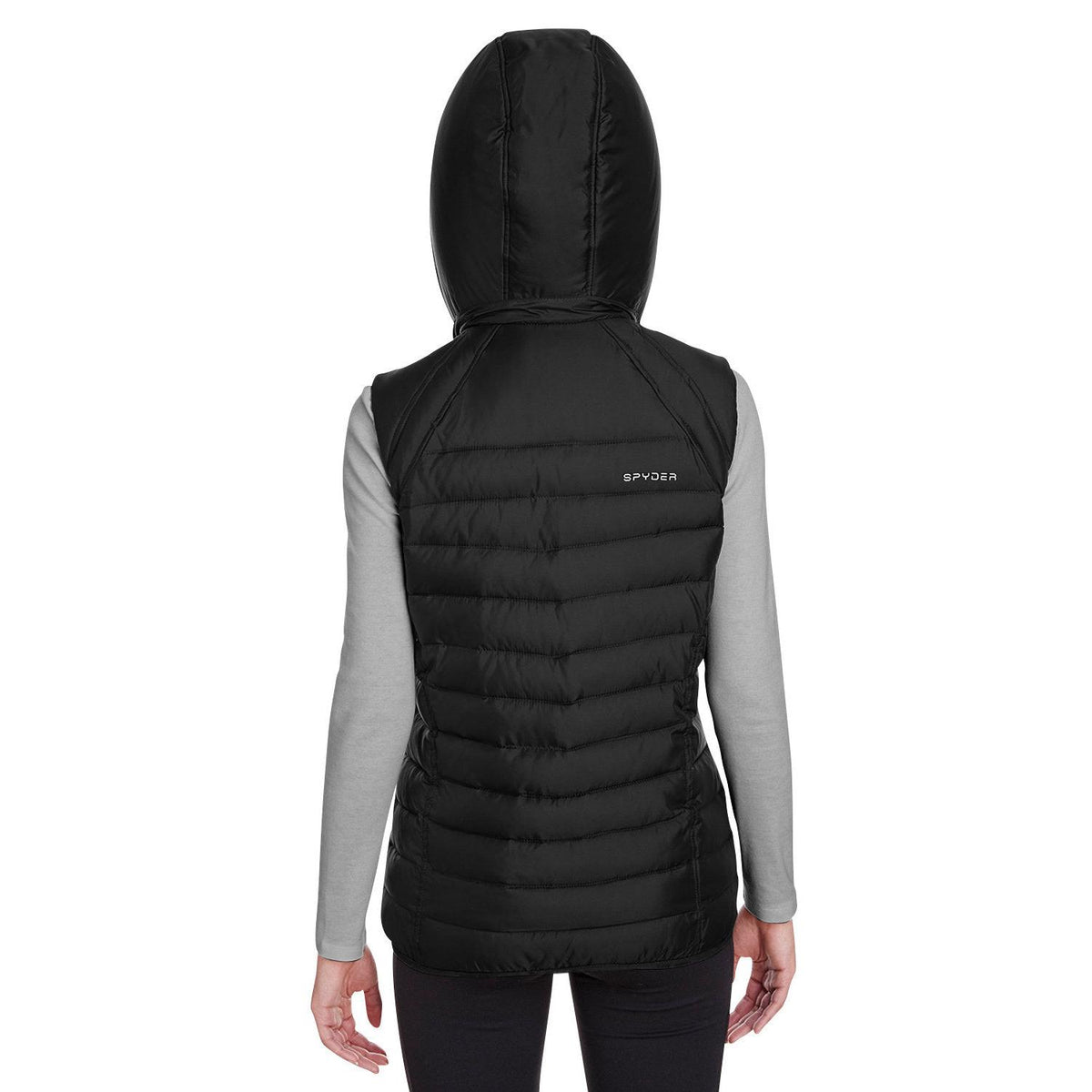 no-logo Spyder Women's Supreme Puffer Vest-Vests-Spyder-Thread Logic
