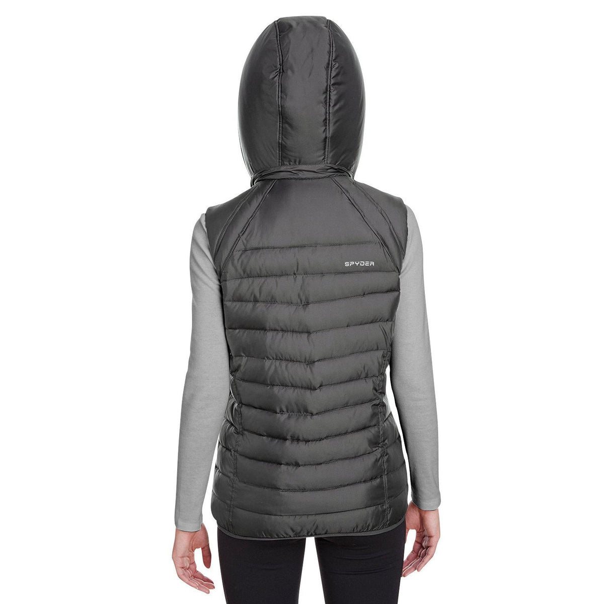 no-logo Spyder Women's Supreme Puffer Vest-Vests-Spyder-Thread Logic