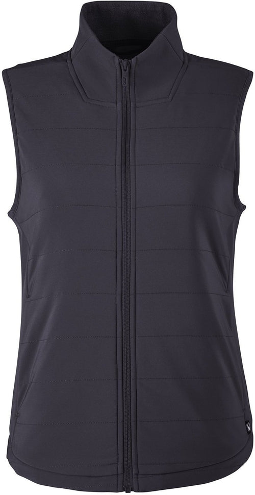  Spyder Ladies Transit Vest-Ladies Layering-Spyder-Black-XS-Thread Logic