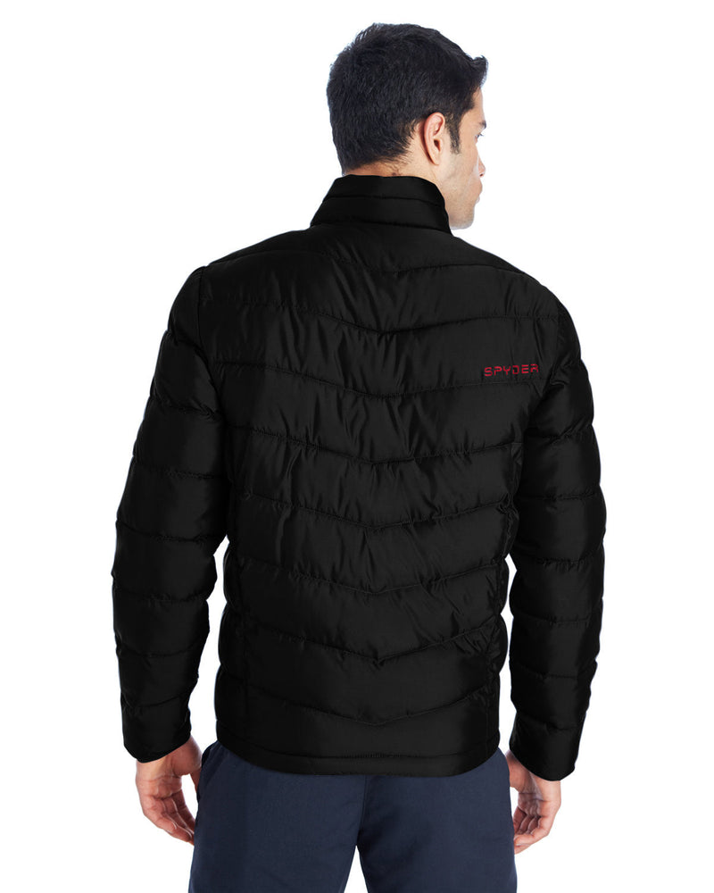 no-logo Spyder Pelmo Insulated Puffer Jacket-Men's Jackets-Spyder-Thread Logic