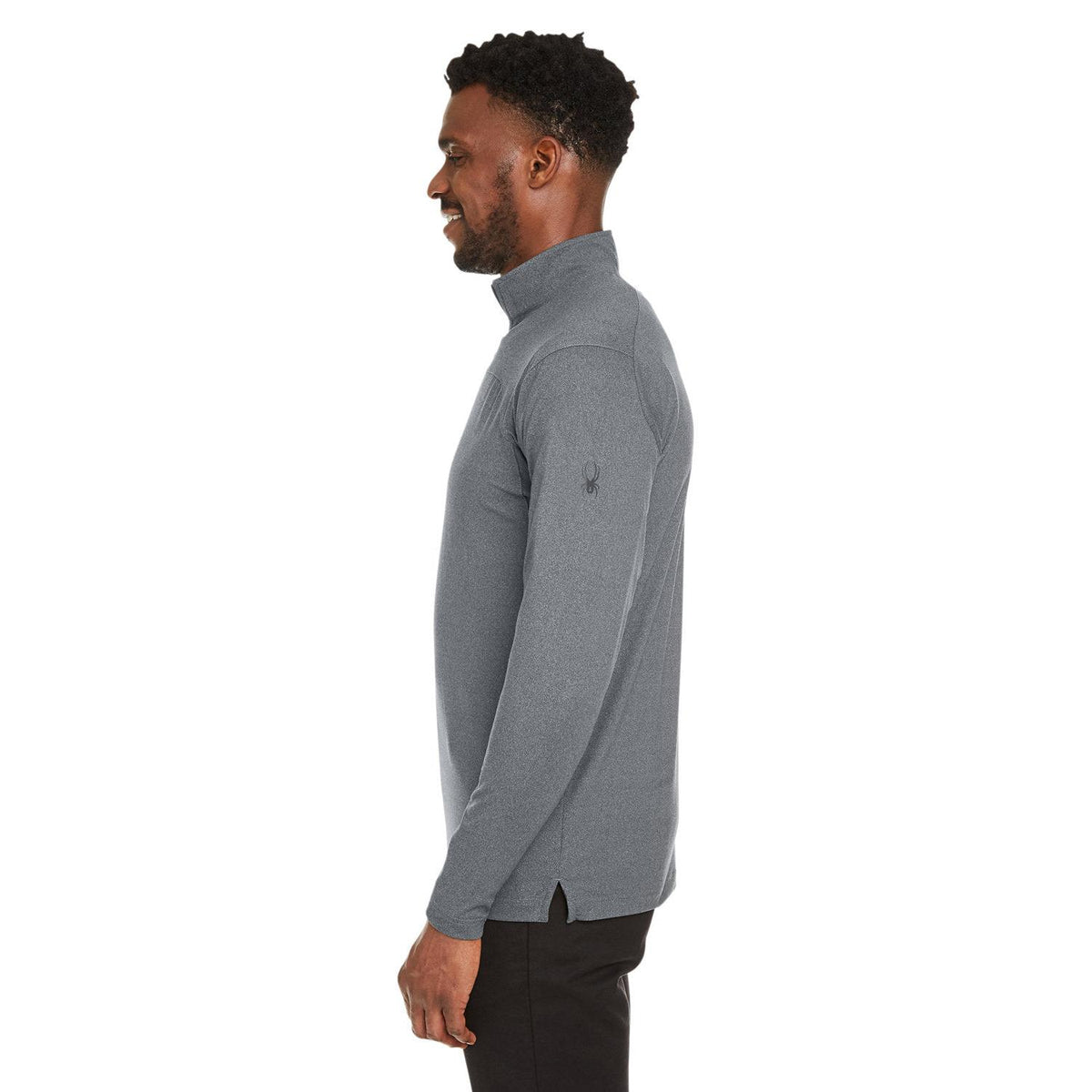 no-logo Spyder Spyre Quarter-Zip-Men's Layering-Spyder-Thread Logic