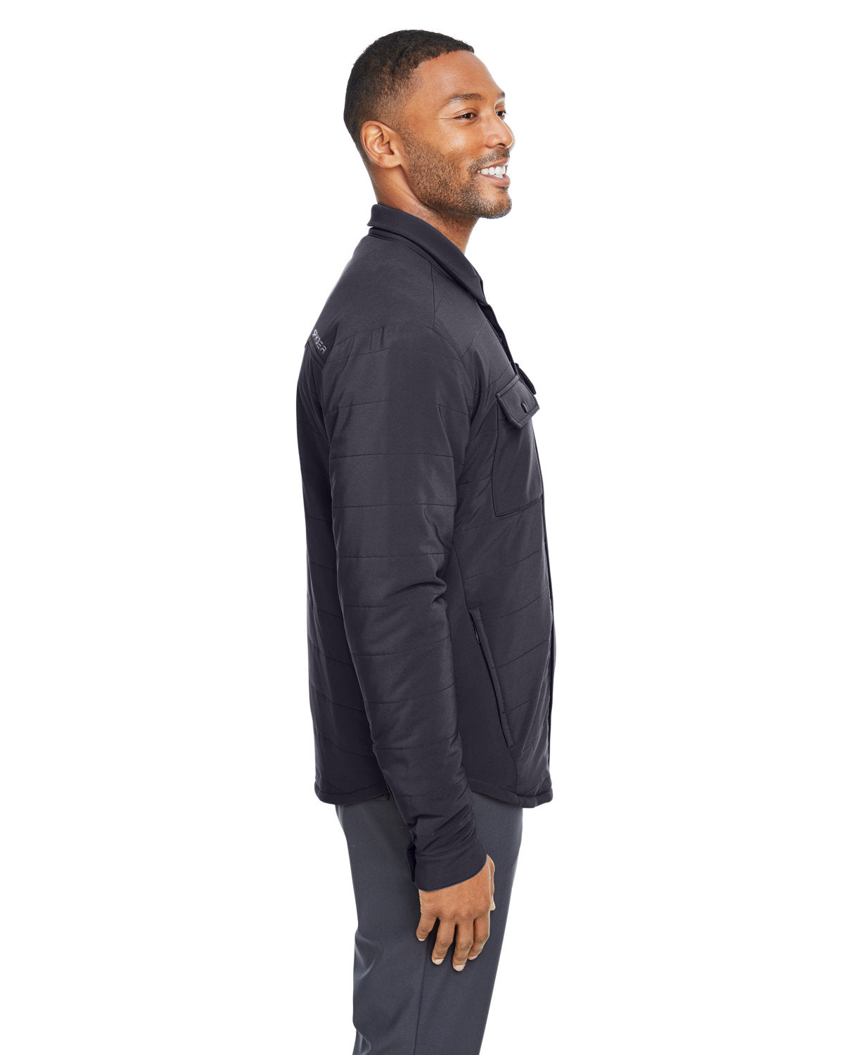 no-logo Spyder Transit Shirt Jacket-Men's Jackets-Spyder-Thread Logic