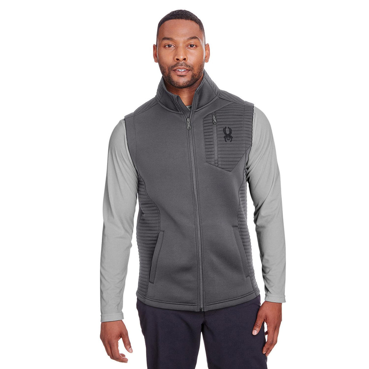 logo-right Spyder Venom Vest-Vests-Spyder-Polar-S-Thread Logic