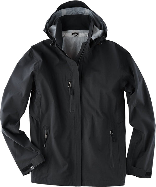 Custom Embroidered Explorer Ultimate Stretch Waterproof Breathable Rain Jacket | Mens | Black | Storm Creek Layering from Thread Logic