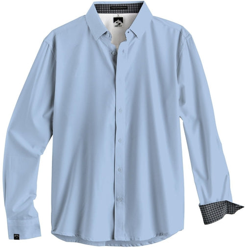Storm Creek Influencer Solid 4-Way Stretch Eco-Woven Shirt