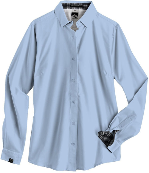 Storm Creek Ladies Influencer Solid 4-Way Stretch Eco-Woven Shirt