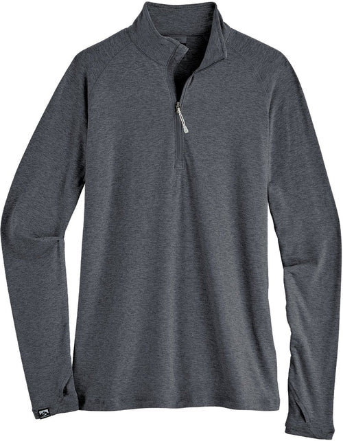 Storm Creek Ladies Pacesetter 1/4 Zip Sueded Jersey