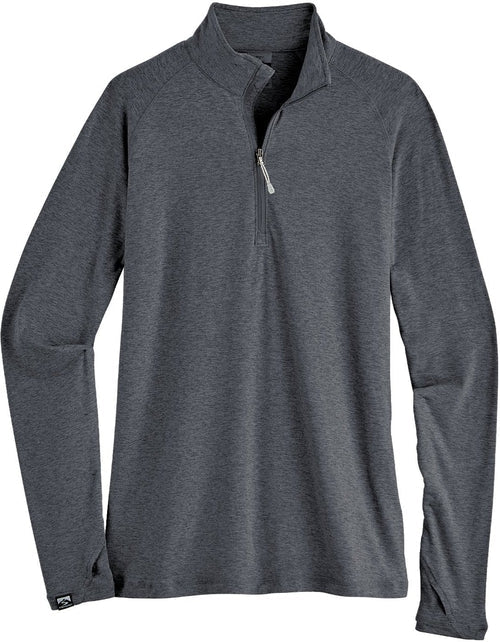 OUTLET-Storm Creek Ladies Pacesetter 1/4 Zip Sueded Jersey