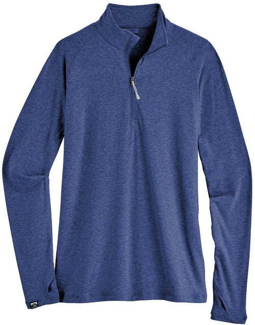 Storm Creek Ladies Pacesetter 1/4 Zip Sueded Jersey