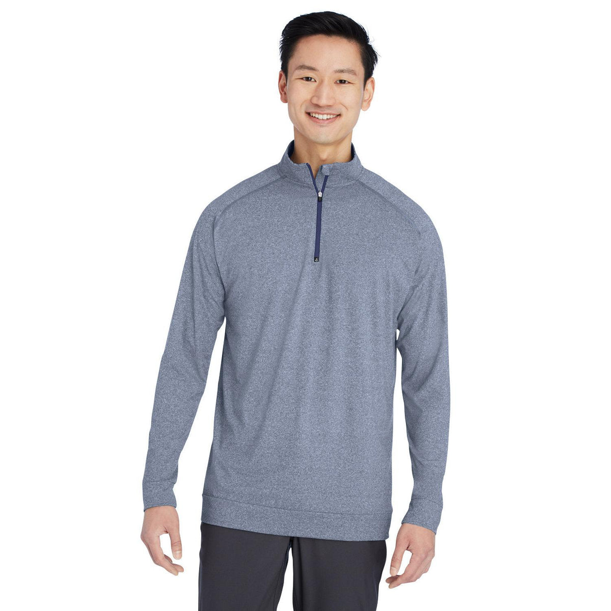 no-logo Swannies Graham Quarter-Zip-Knits and Layering-Swannies Golf-Navy-S-Thread Logic