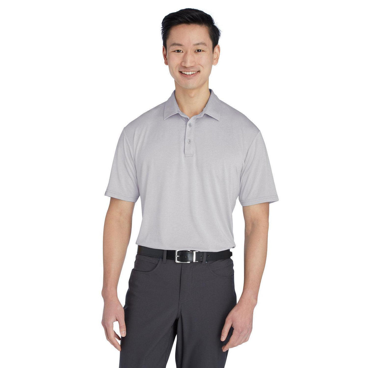 no-logo Swannies Parker Polo-Polos-Swannies Golf-Light Grey-S-Thread Logic