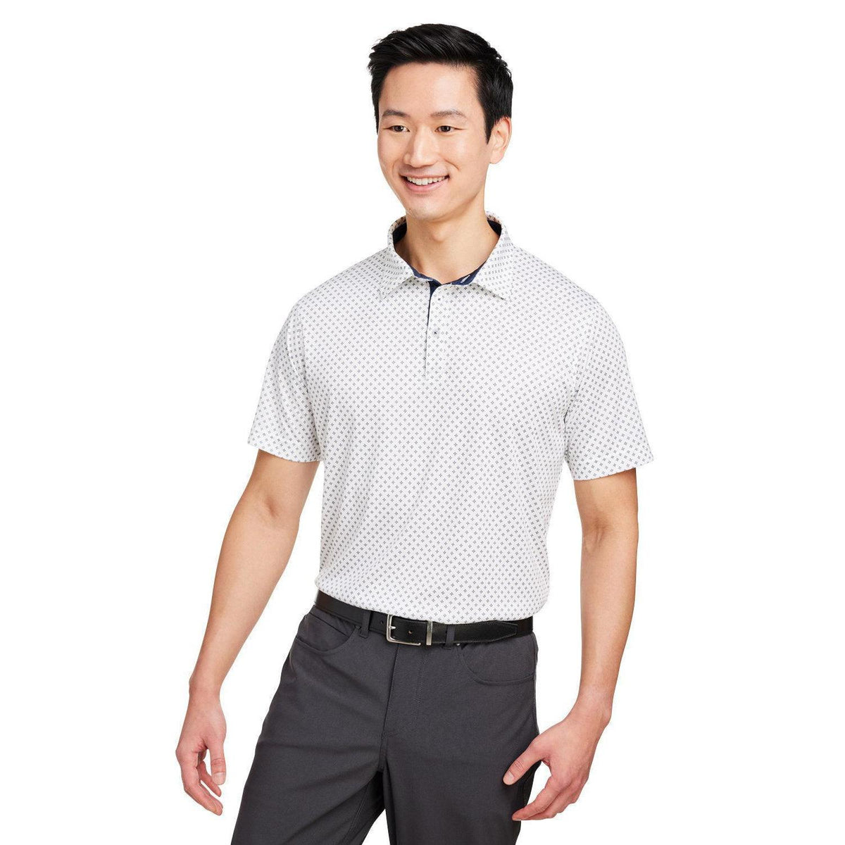 no-logo Swannies Phillips Polo-Polos-Swannies Golf-White/Navy-S-Thread Logic