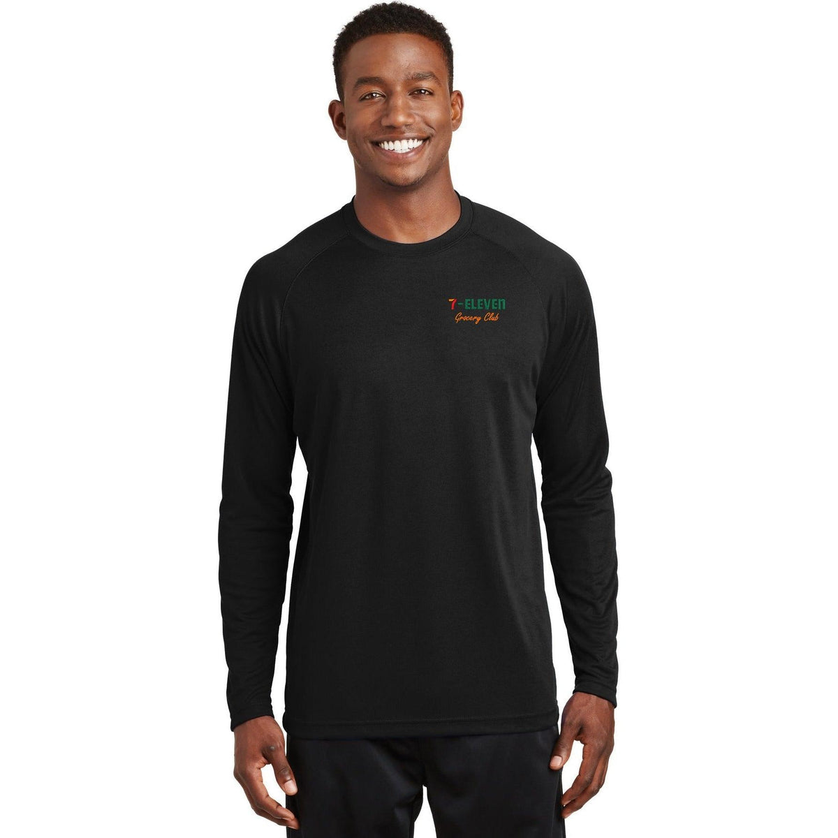no-logo Sport-Tek Dry Zone Long Sleeve Raglan T-Shirt-Regular-Sport-Tek-Thread Logic