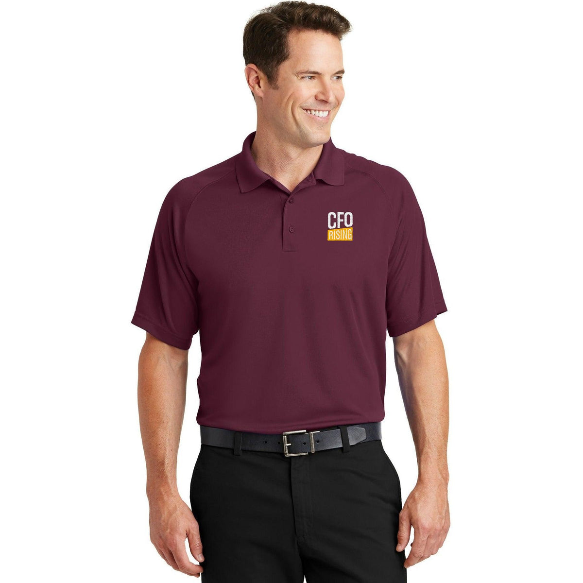 no-logo Sport-Tek Dry Zone Raglan Polo-Regular-Sport-Tek-Thread Logic