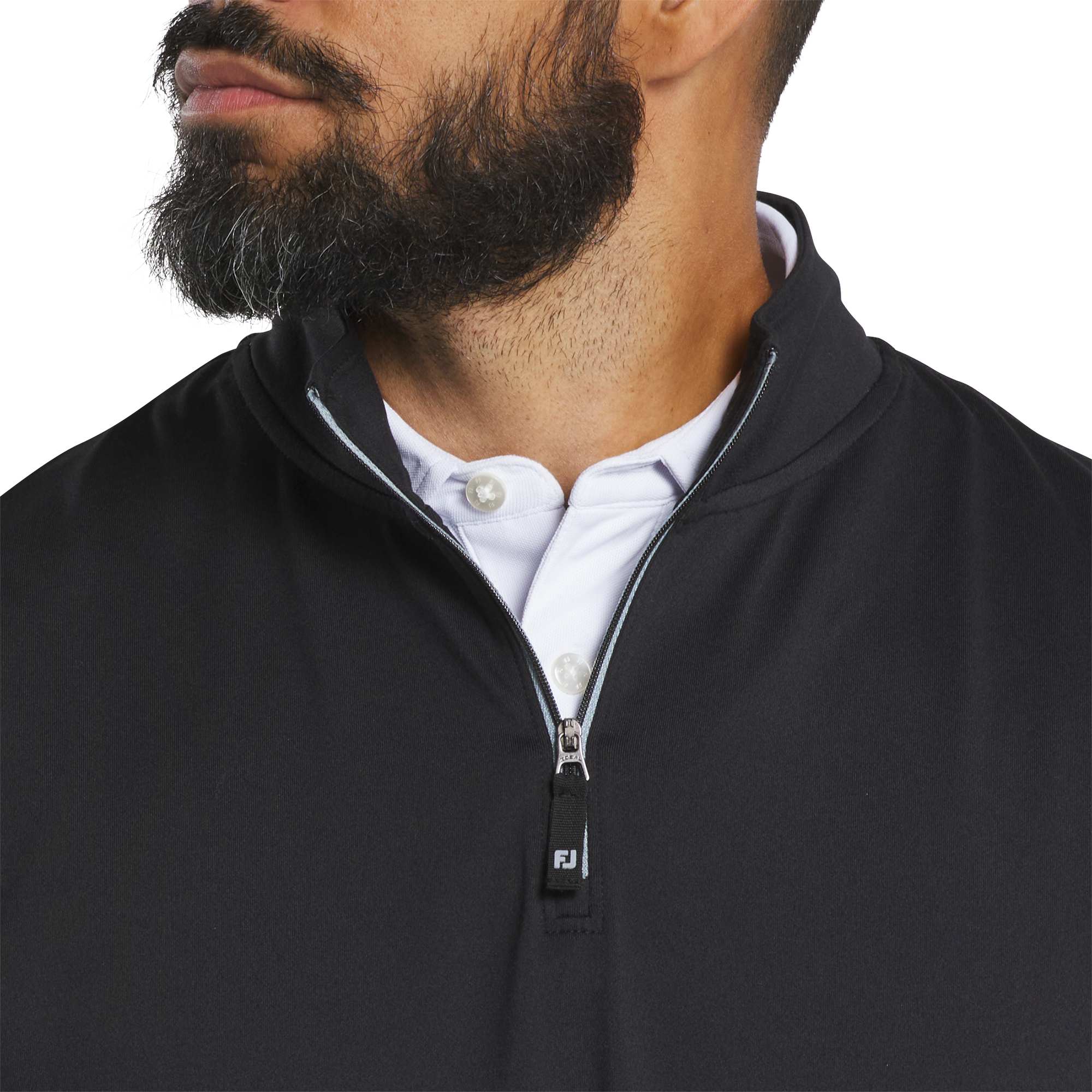 no-logo FootJoy Performance Quarter-Zip Golf Vest-FootJoy-Thread Logic