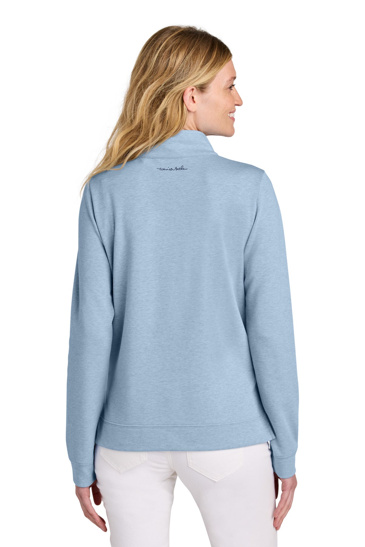 たつ 1/2 TravisMathew Women's Coveside 1/2-Zip