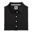 no-logo FootJoy Ladies Solid Lisle Performance Golf Polo-FootJoy-Thread Logic