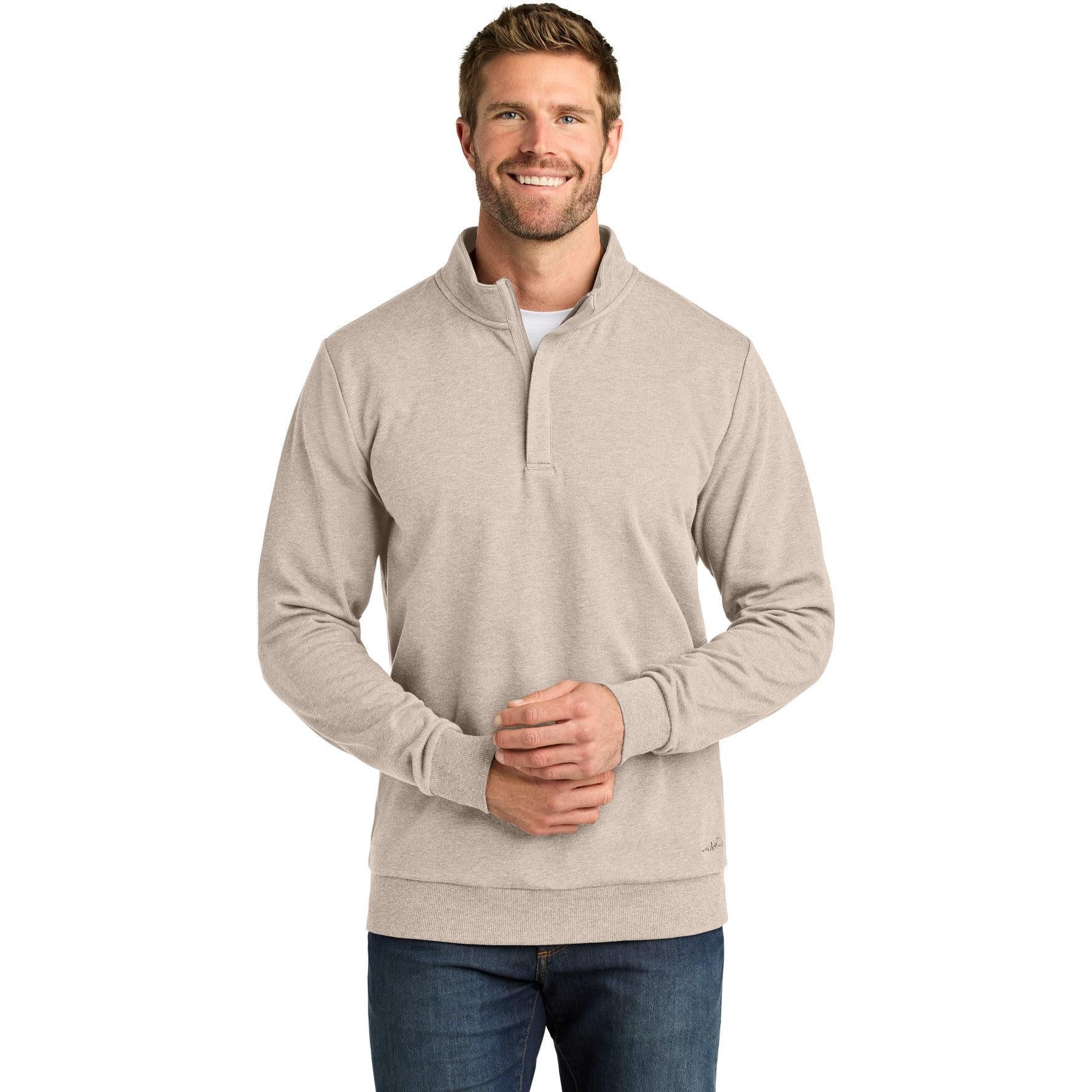 TravisMathew Ocean Villa 1/4-Zip With Your Logo | Thread Logic