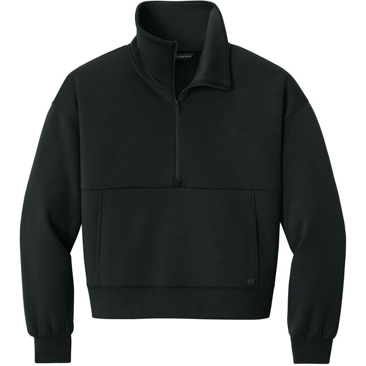no-logo TravisMathew Women's Momentum Shift 1/2-Zip