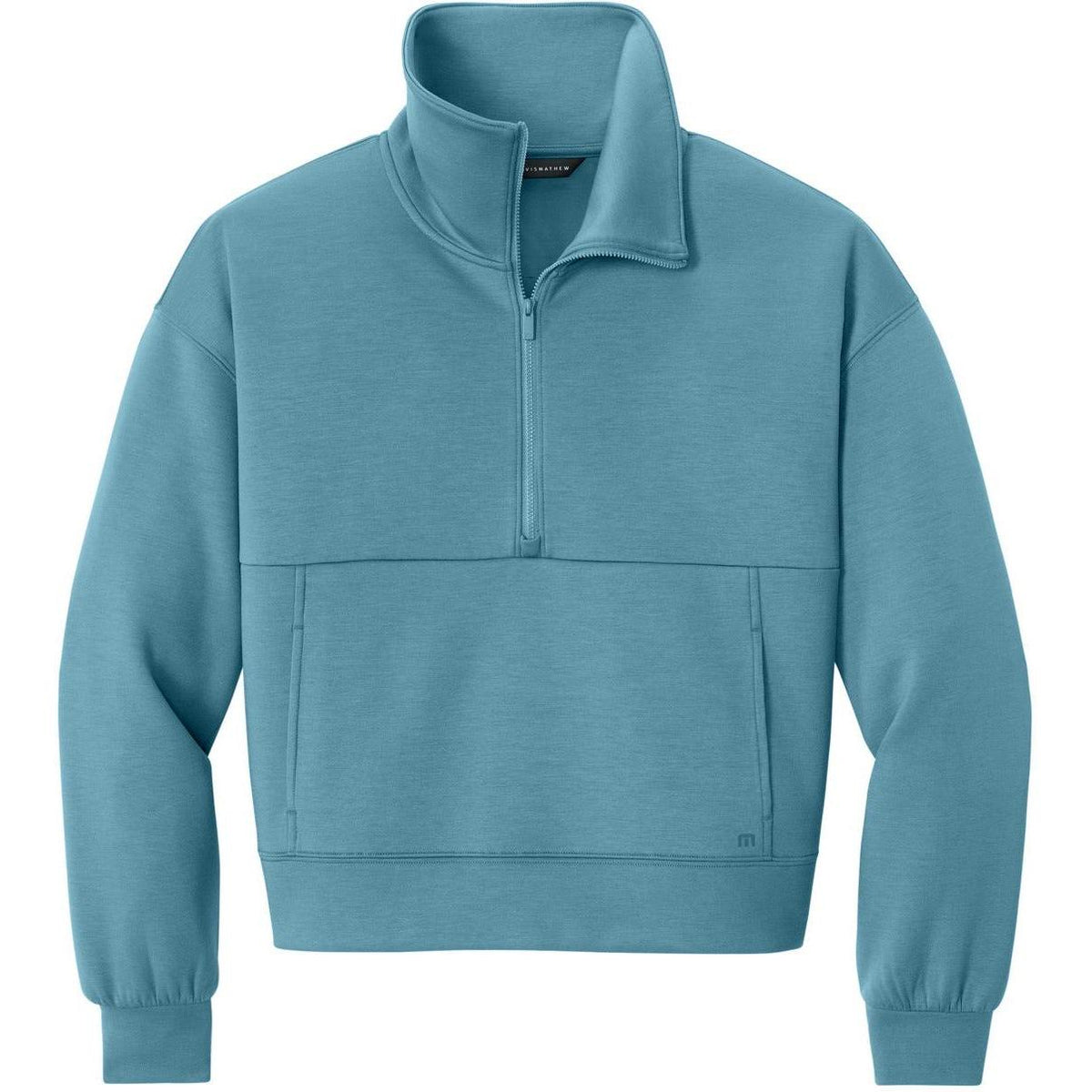 no-logo TravisMathew Women's Momentum Shift 1/2-Zip