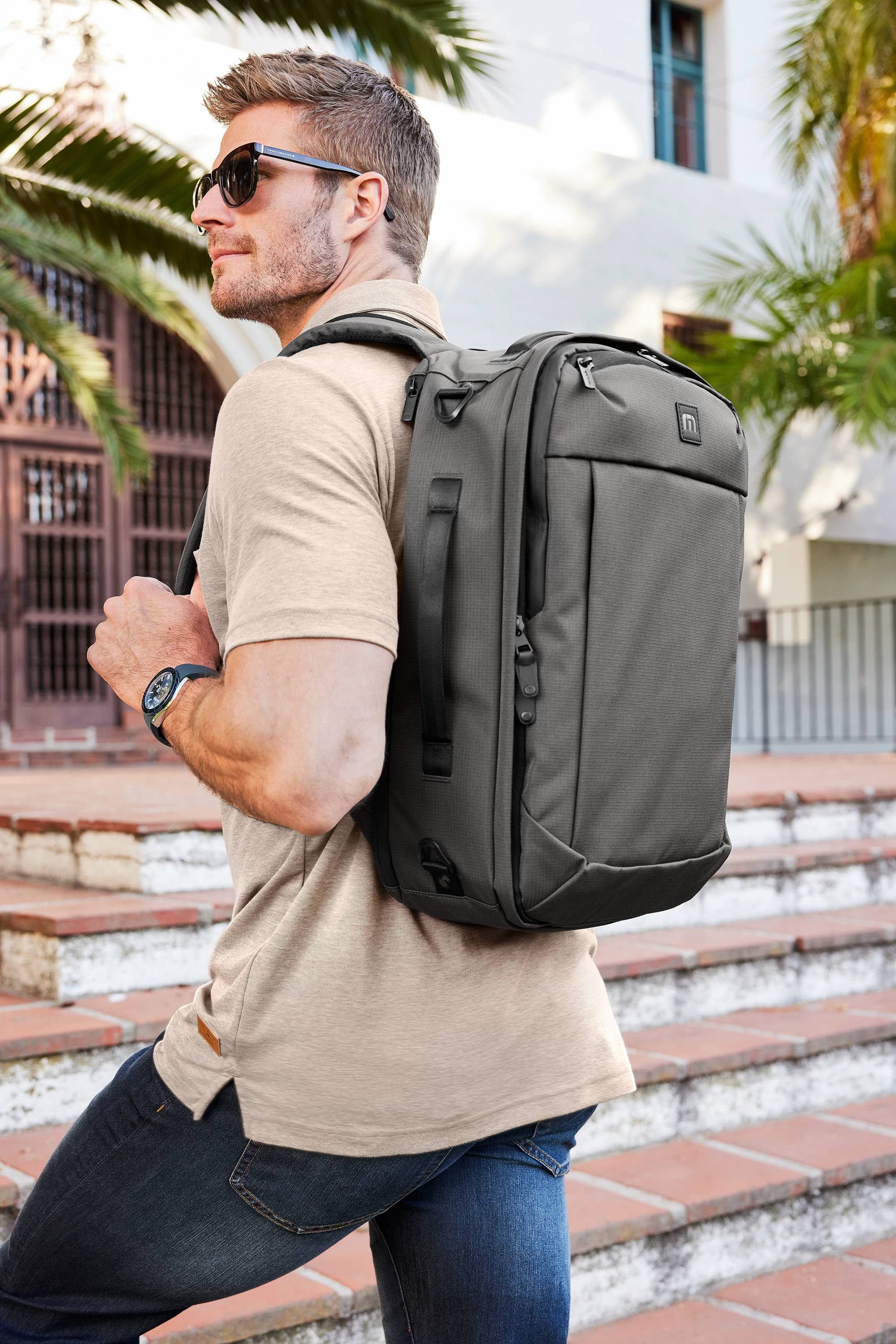 TravisMathew Lateral Convertible Backpack | Thread Logic