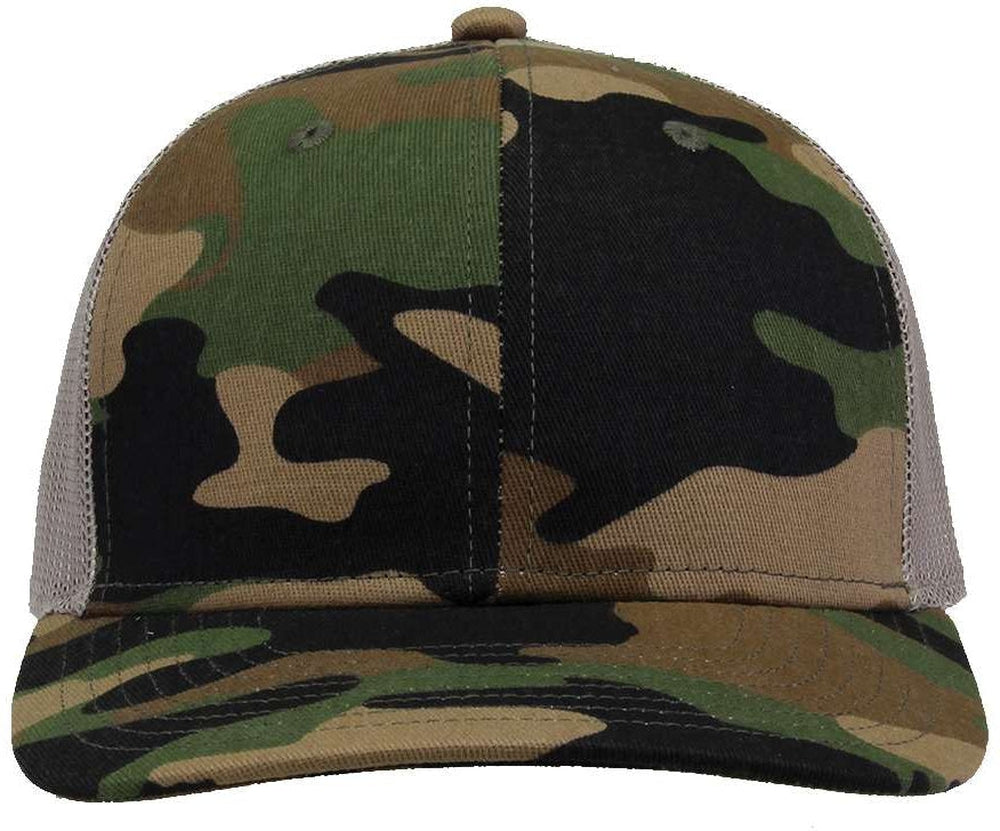 The Game Everyday Camo Trucker Cap-Apparel-The Game-Woodland/ Khaki-Adjustable-Thread Logic 