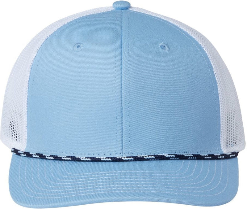 The Game Everyday Rope Trucker Cap-Apparel-The Game-Columbia Blue/ White-Adjustable-Thread Logic 