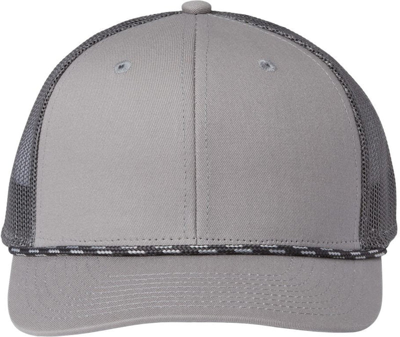 The Game Everyday Rope Trucker Cap-Apparel-The Game-Light Grey/ Charcoal-Adjustable-Thread Logic 