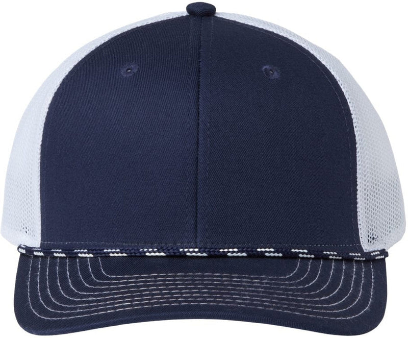 The Game Everyday Rope Trucker Cap-Apparel-The Game-Navy/ White-Adjustable-Thread Logic 