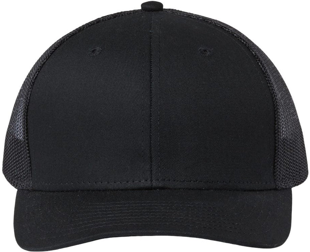 The Game Everyday Trucker Cap-Apparel-The Game-Black/ Black-Adjustable-Thread Logic 