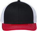 The Game Everyday Trucker Cap-Apparel-The Game-Black/ Red/ White-Adjustable-Thread Logic 