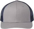 The Game Everyday Trucker Cap-Apparel-The Game-Grey/ Navy-Adjustable-Thread Logic 