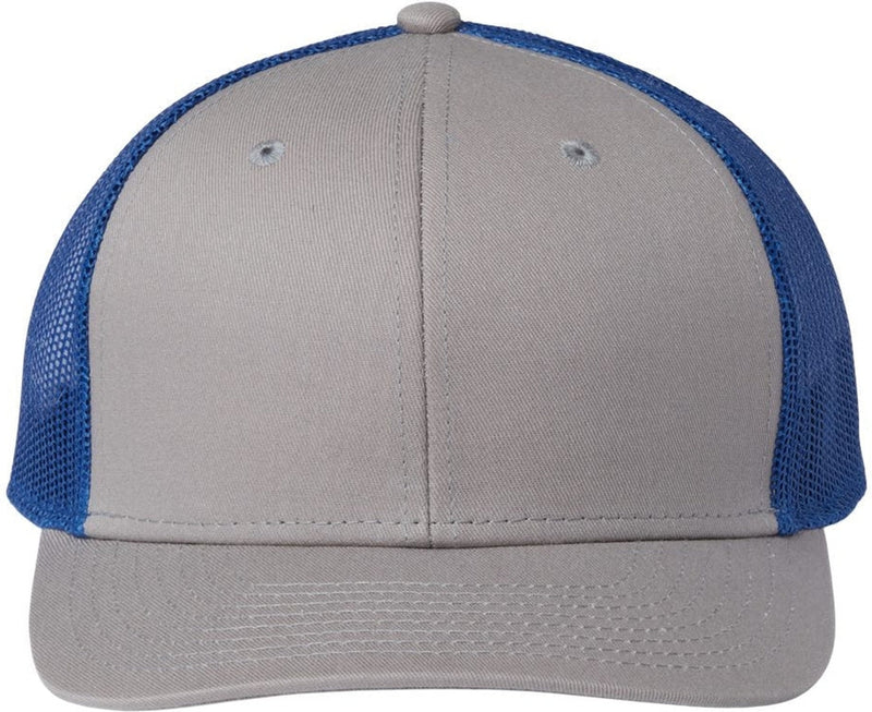 The Game Everyday Trucker Cap-Apparel-The Game-Grey/ Royal-Adjustable-Thread Logic 