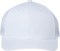 The Game Everyday Trucker Cap-Apparel-The Game-White/ White-Adjustable-Thread Logic 