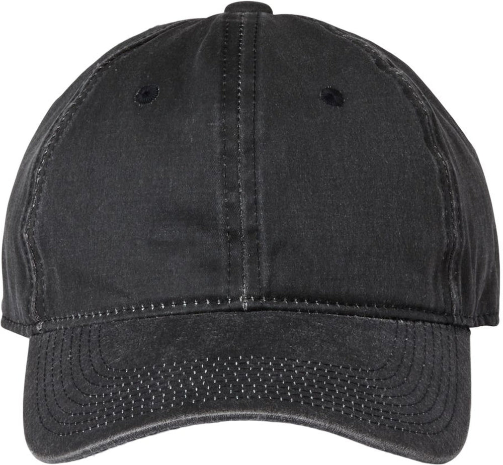 The Game Rugged Blend Cap-Apparel-The Game-Black-Adjustable-Thread Logic 