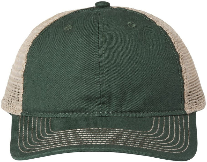 The Game Soft Trucker Cap-Apparel-The Game-Dark Green/ Khaki-Adjustable-Thread Logic 