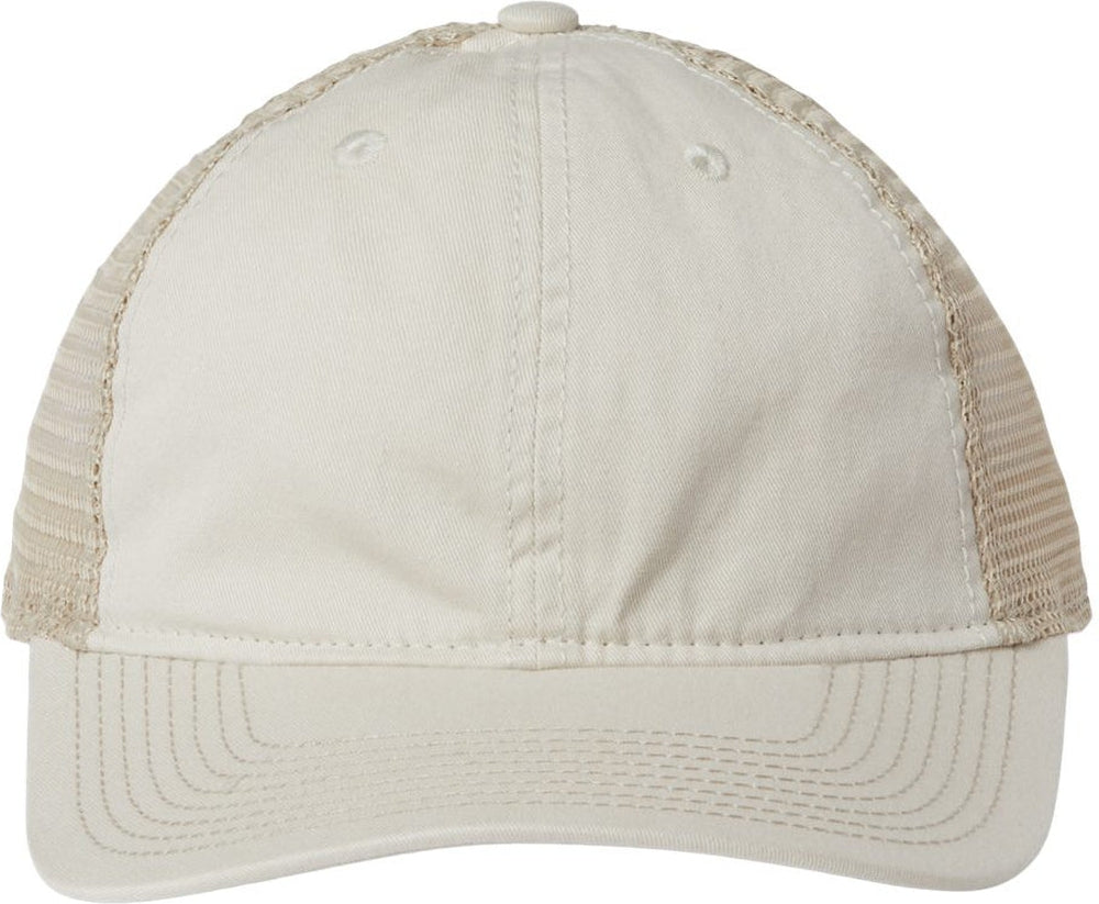 The Game Soft Trucker Cap-Apparel-The Game-Stone/ Khaki-Adjustable-Thread Logic 