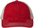 The Game Soft Trucker Cap-Apparel-The Game-Vintage Red/ Khaki-Adjustable-Thread Logic 