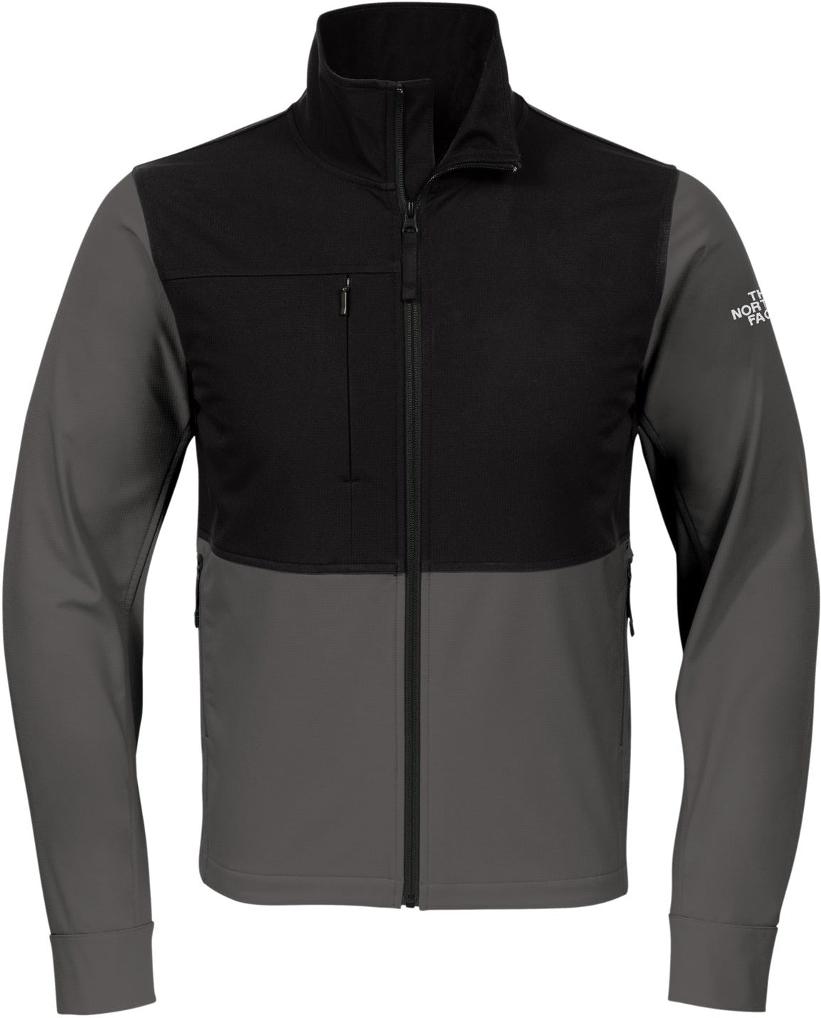 no-logo The North Face Castle Rock Soft Shell Jacket-Active-The North Face-Asphalt Grey-S-Thread Logic
