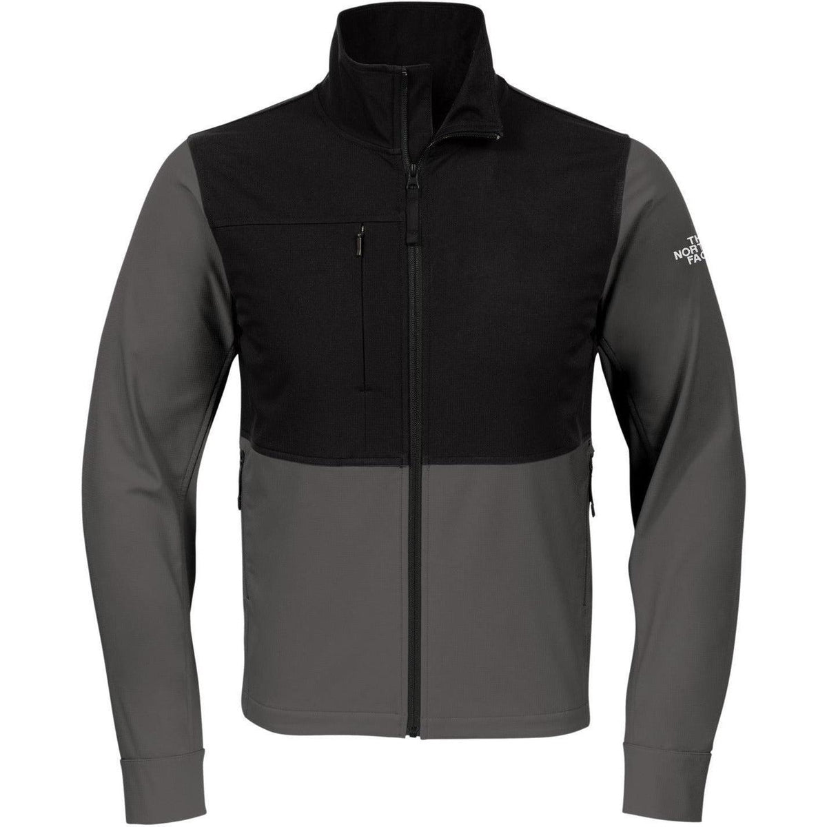 no-logo The North Face Castle Rock Soft Shell Jacket-Active-The North Face-Asphalt Grey-S-Thread Logic