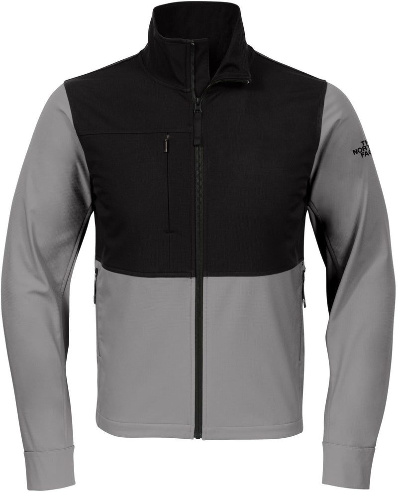The North Face Castle Rock Soft Shell Jacket-Active-The North Face-Mid Grey-S-Thread Logic