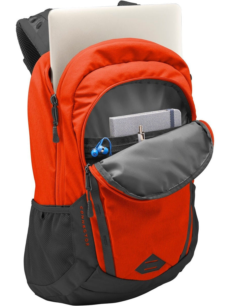 no-logo The North Face Connector Backpack-Regular-The North Face-Tibetan Orange/Asphalt Grey-Thread Logic