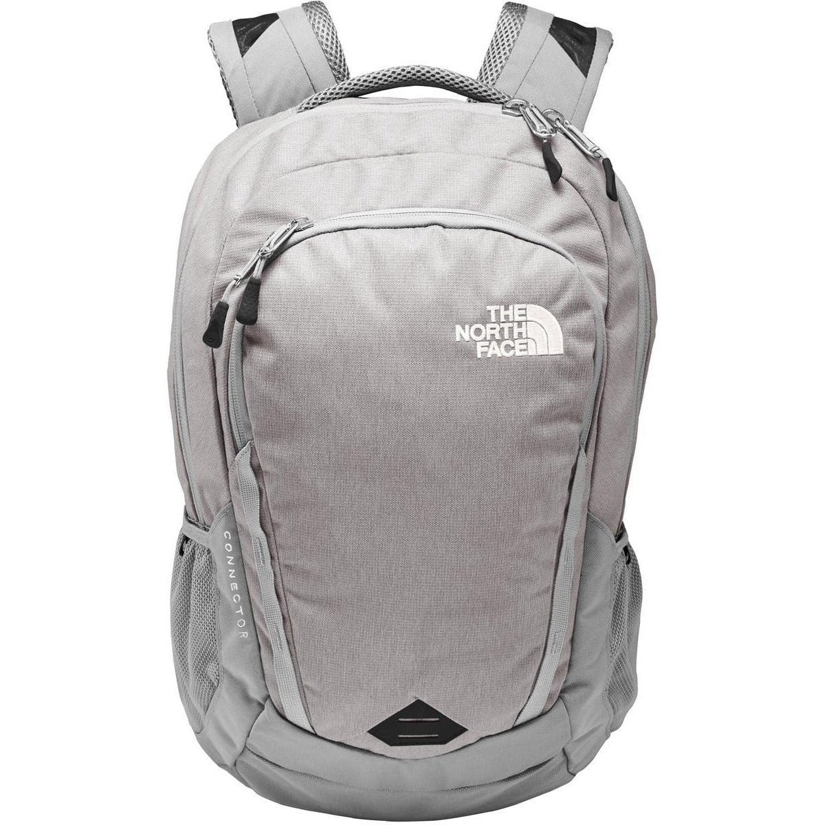 no-logo The North Face Connector Backpack-Bags-The North Face-Mid Grey Dark Heather/Mid Grey-Thread Logic